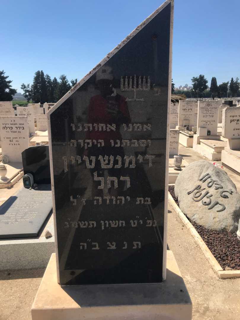 קברו של רחל דימנשטיין. תמונה 2