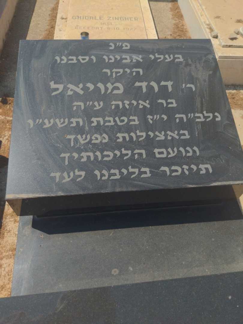 קברו של דוד מויאל. תמונה 2
