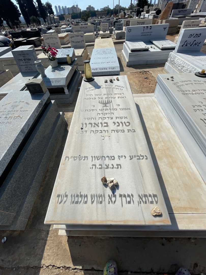 קברו של טוני בוארון. תמונה 2