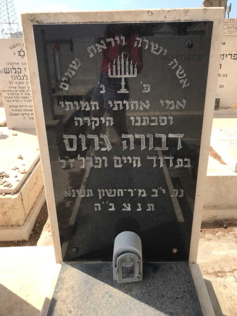 קברו של דבורה גרוס. תמונה 3