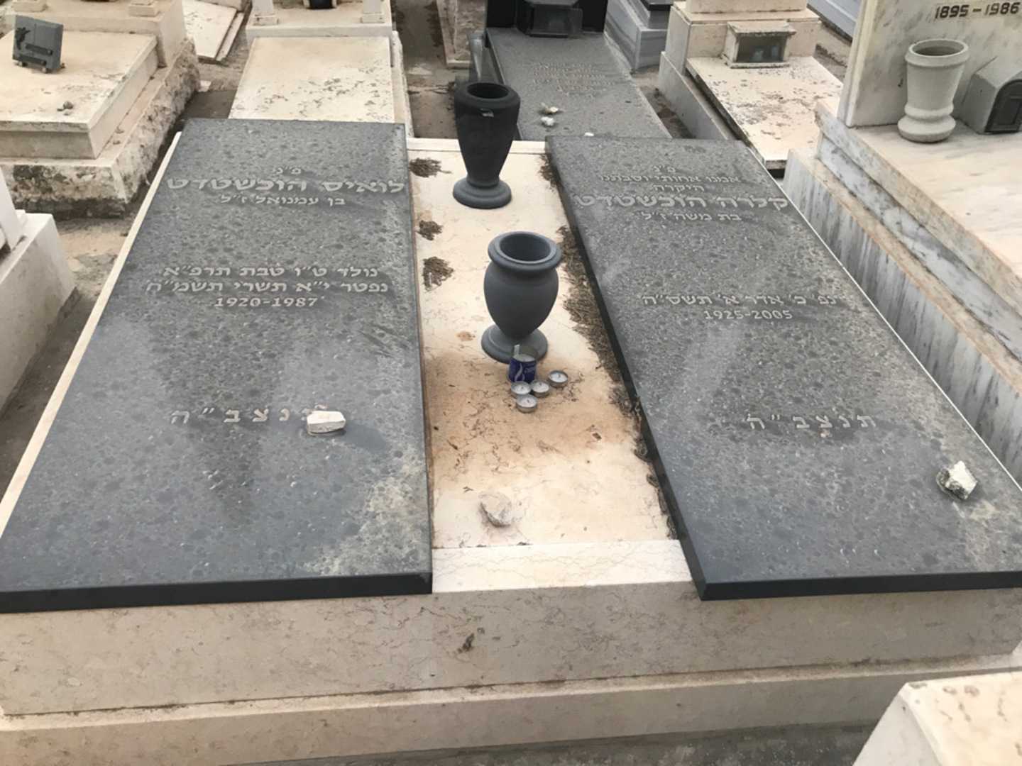 קברו של לואיס הוכשטדט. תמונה 1