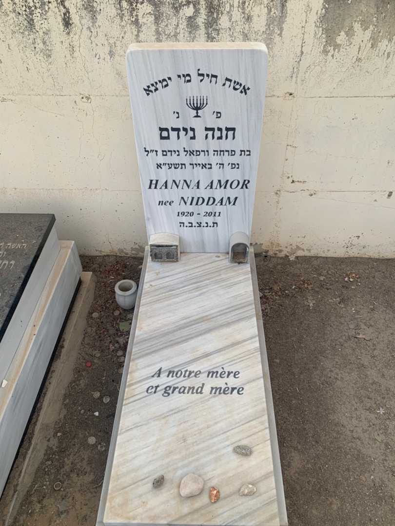 קברו של חנה נידם