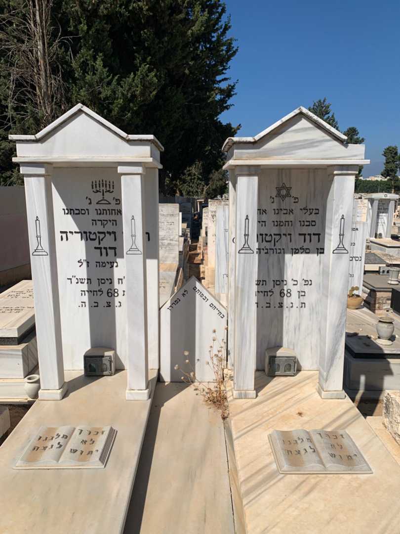 קברו של תויה ויקטוריה דוד. תמונה 1