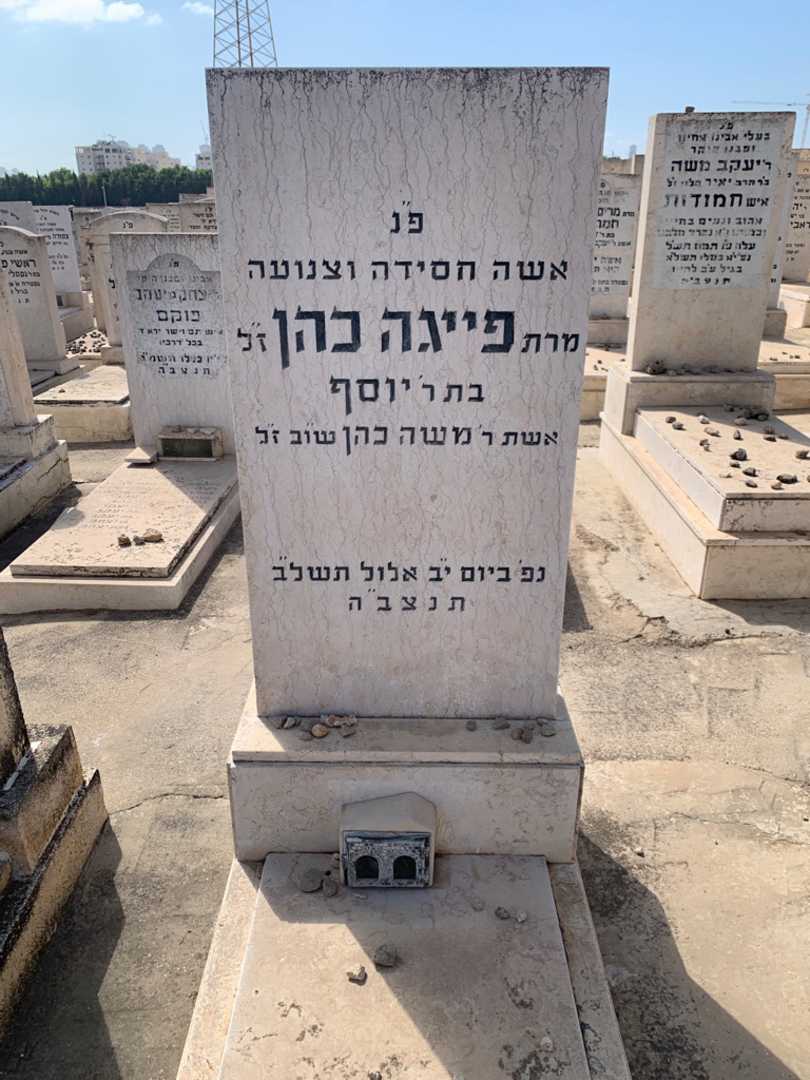 קברו של פייגה כהן