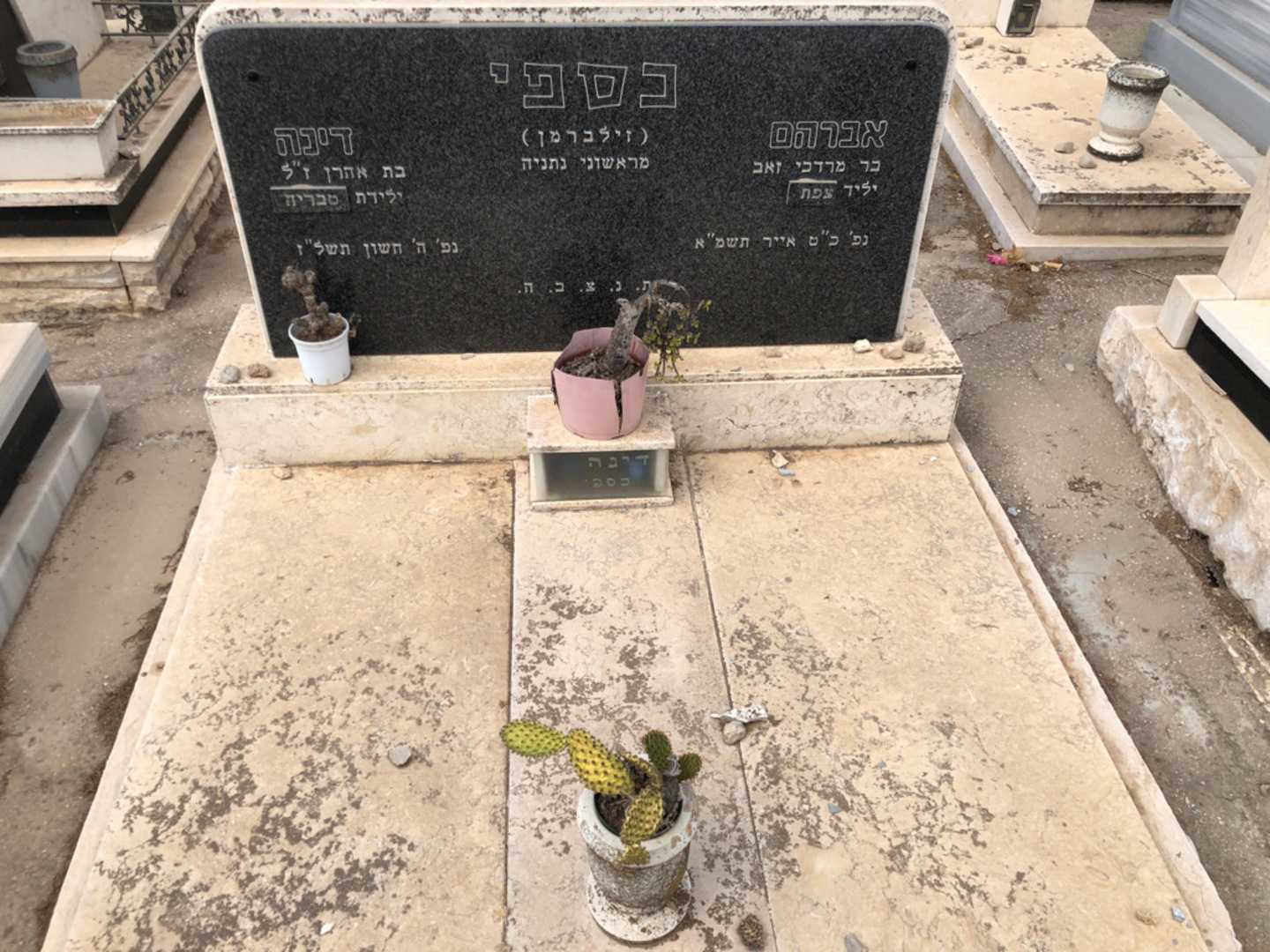 קברו של אברהם "זילברמן" כספי. תמונה 2