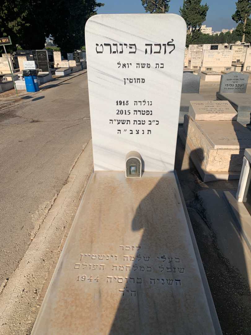 קברו של שלמה וינשטיין