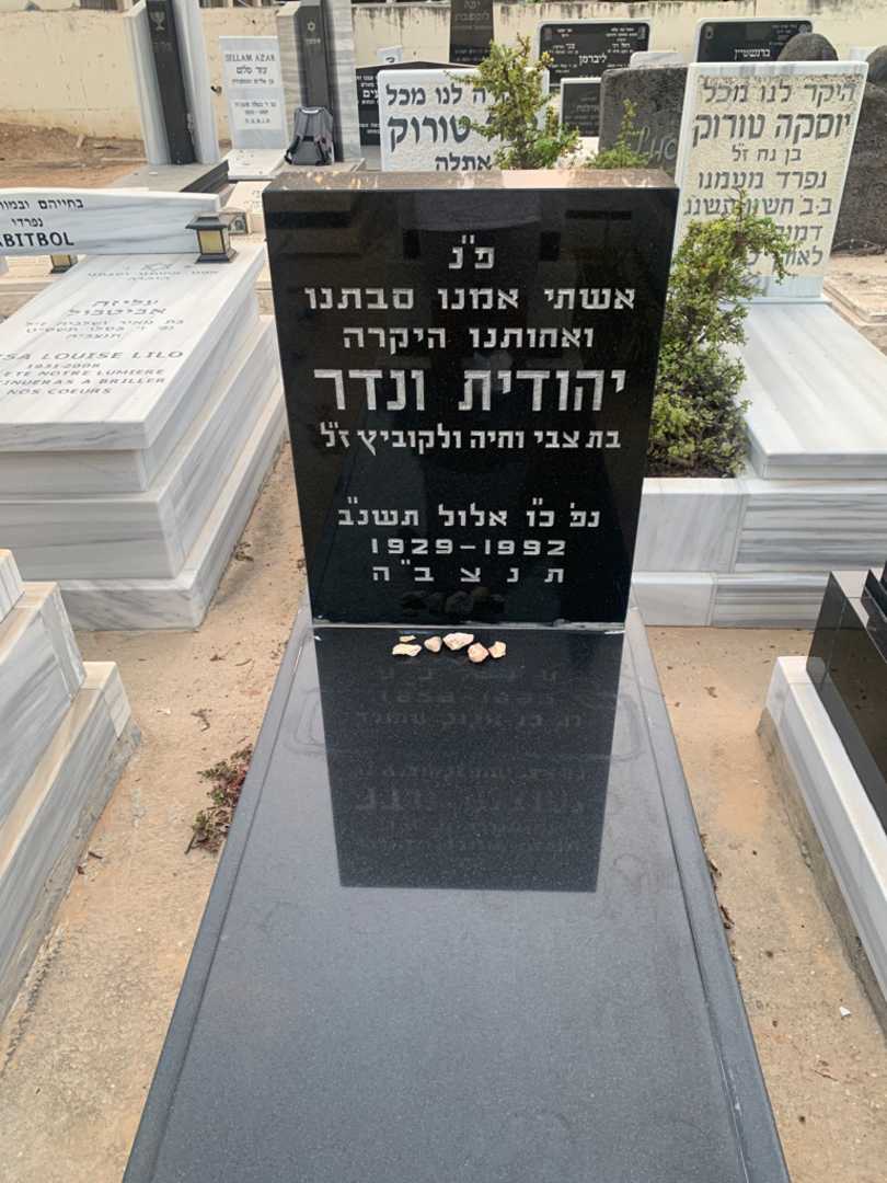 קברו של יהודה ונדר