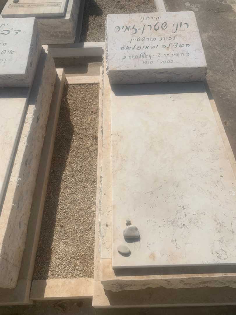 קברו של רוני שטרן-זמיר. תמונה 1