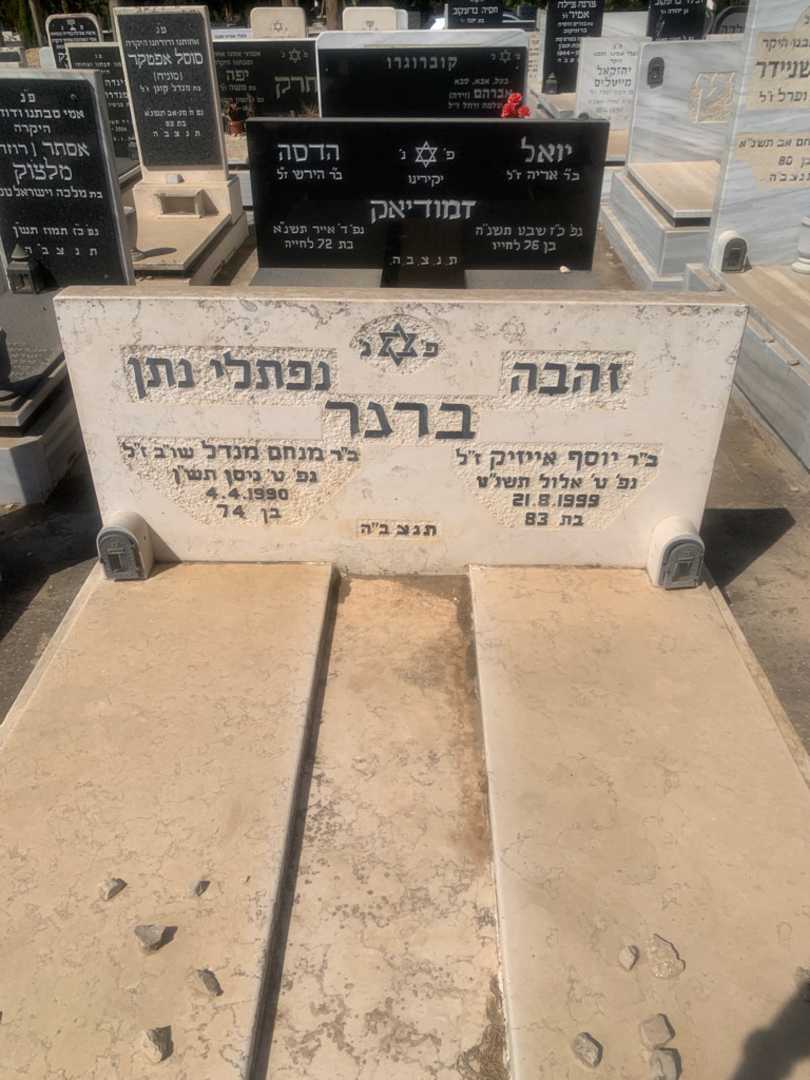 קברו של זהבה ברגר. תמונה 1