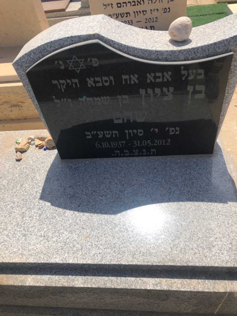 קברו של בן ציון שהם. תמונה 1