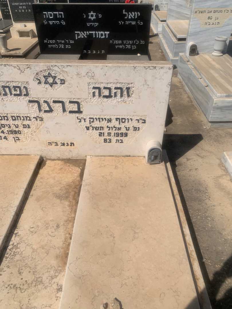 קברו של זהבה ברגר. תמונה 2