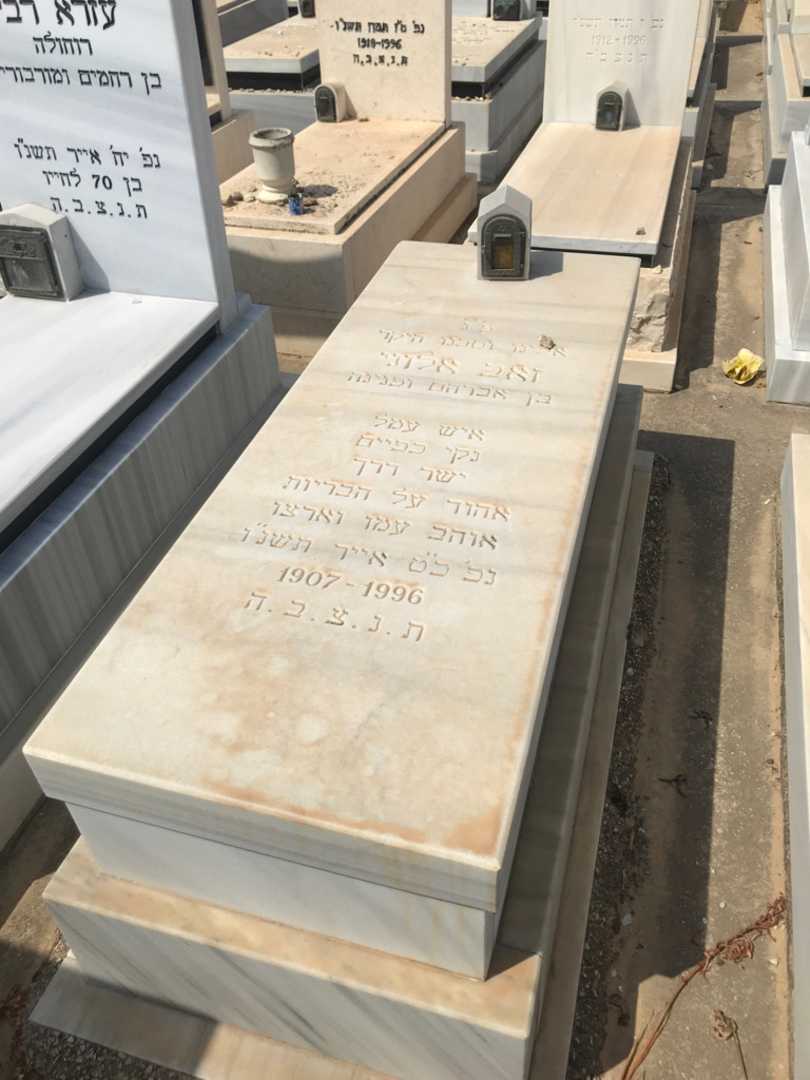 קברו של זאב אלוני