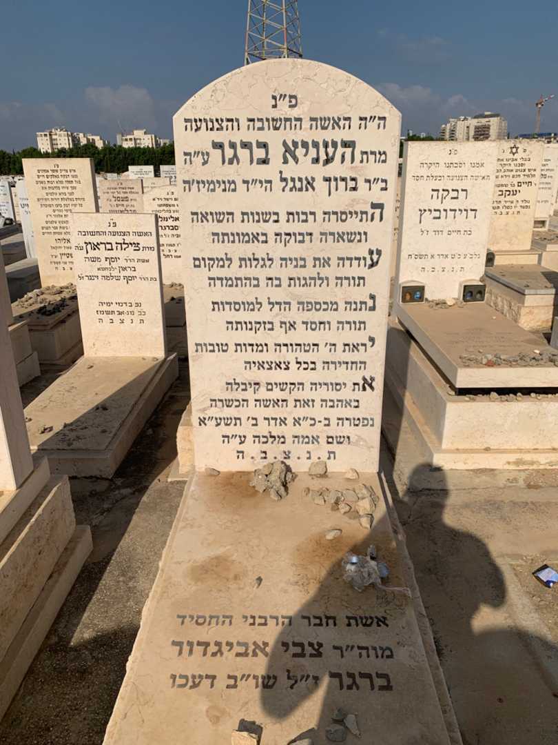 קברו של צבי אביגדור ברגר
