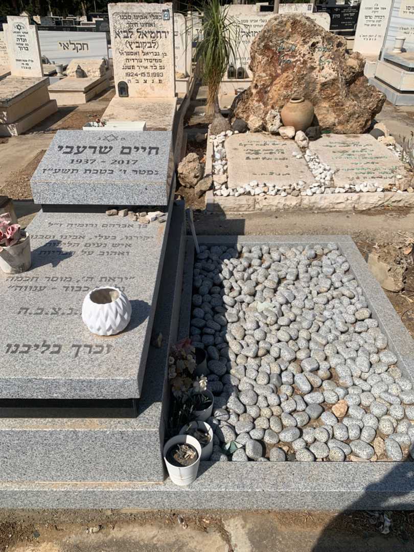 קברו של חיים שרעבי. תמונה 1