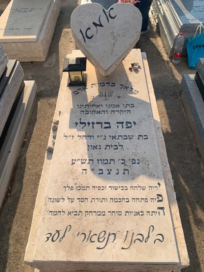 קברו של יפה ברזילי