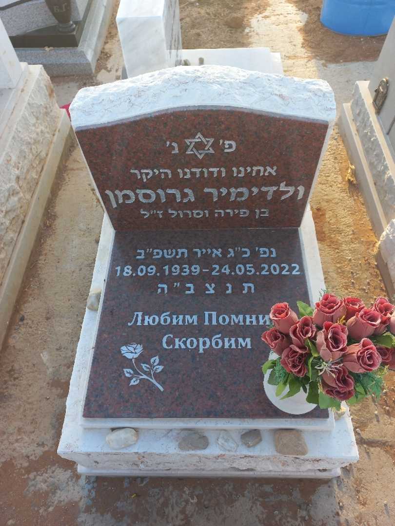 קברו של ולדימיר גרוסמן