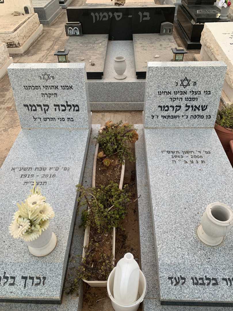 קברו של שאול קרמר. תמונה 1