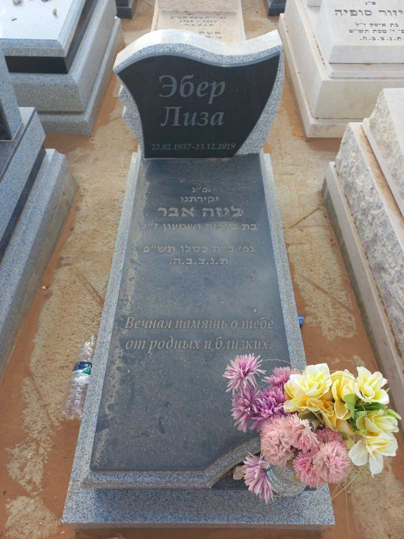 קברו של ליזה אבר