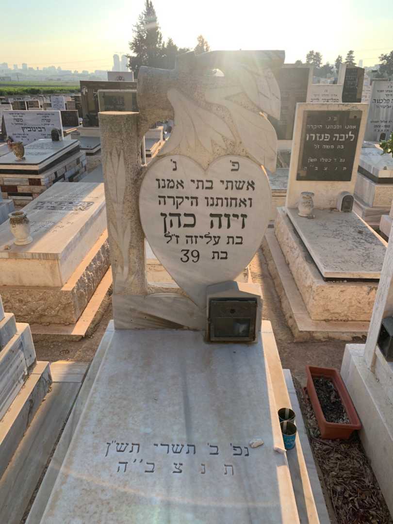קברו של זיוה כהן
