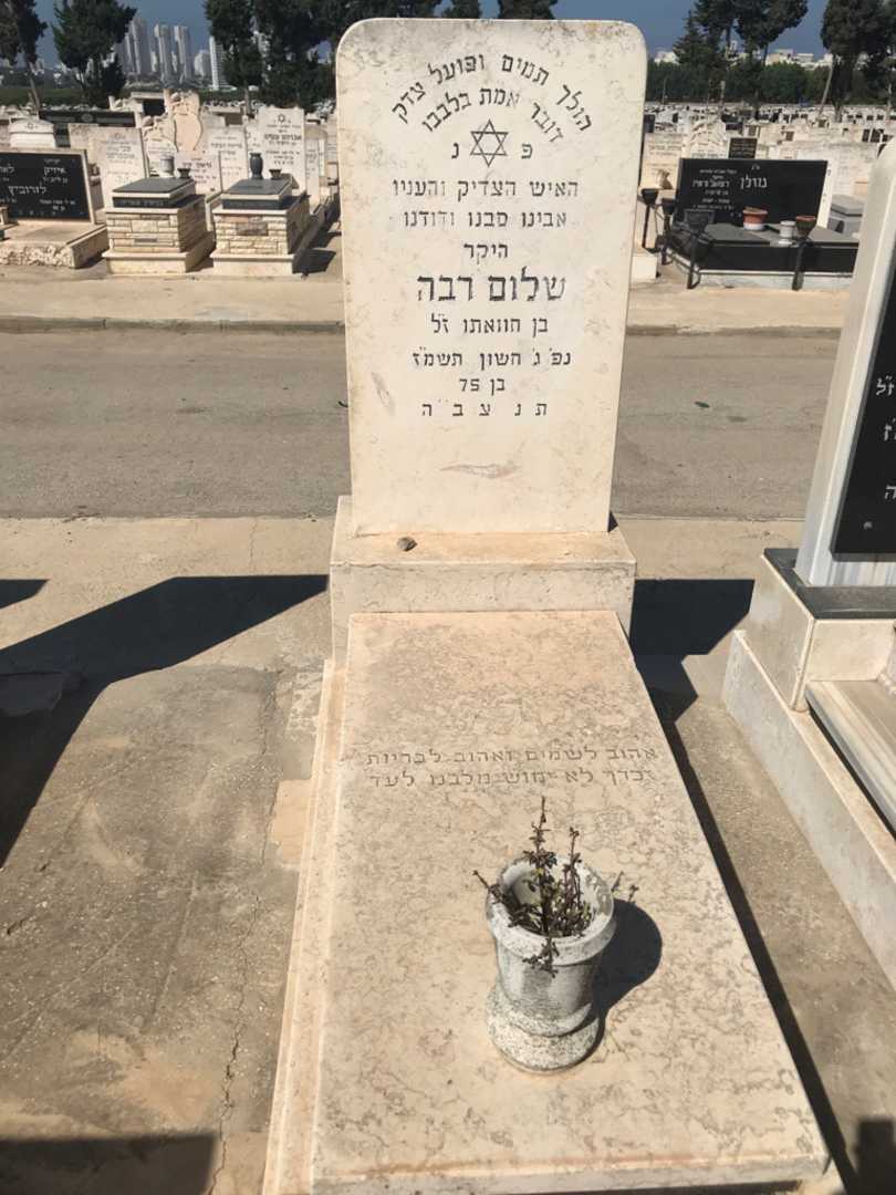 קברו של שלום רבה