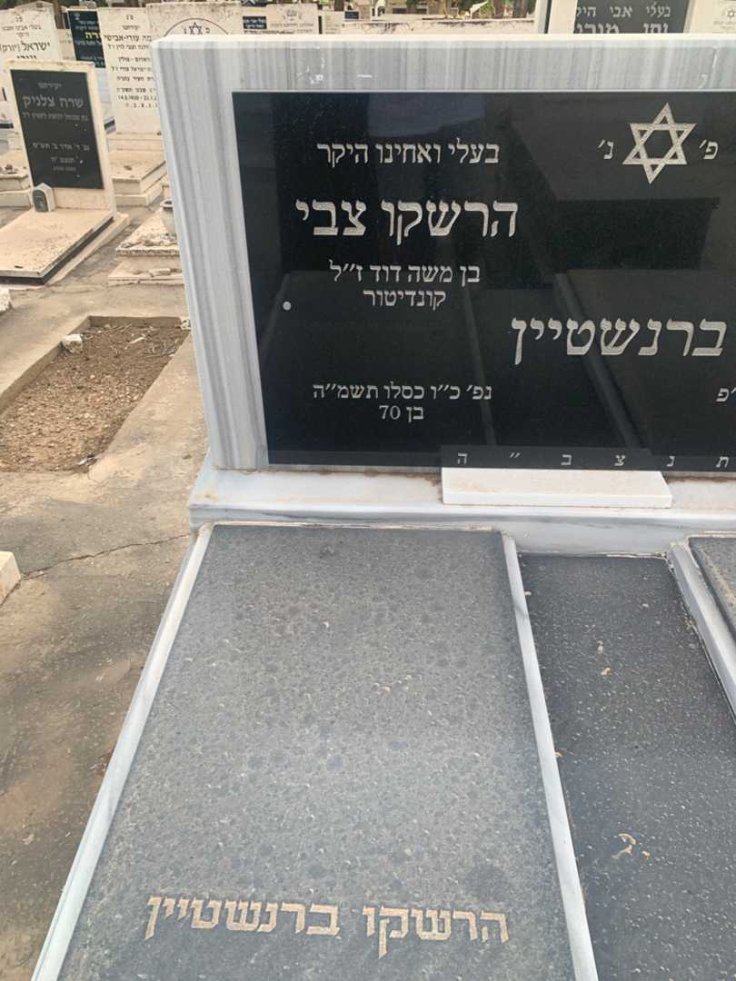 קברו של הרשקו צבי ברנשטיין. תמונה 2