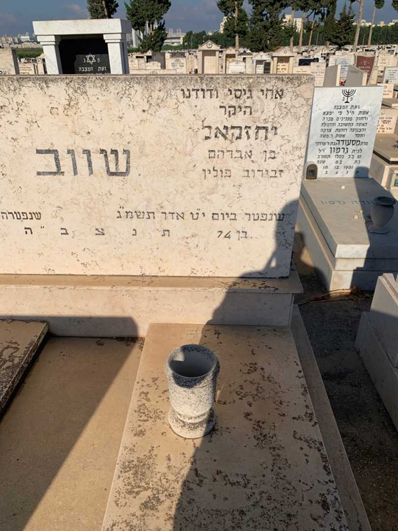קברו של יחזקאל שווב. תמונה 2