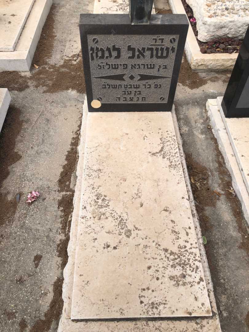 קברו של ישראל לגמן. תמונה 1