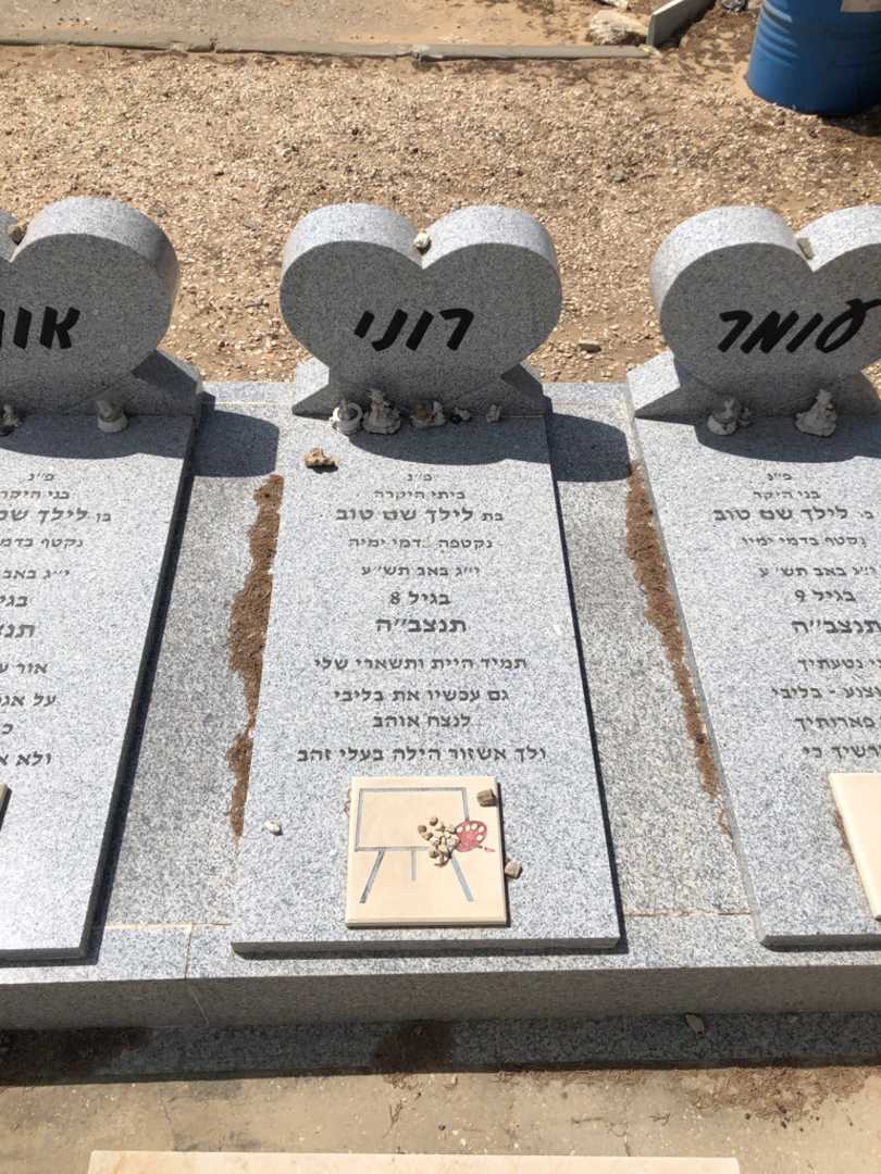 קברו של רוני שם טוב. תמונה 1