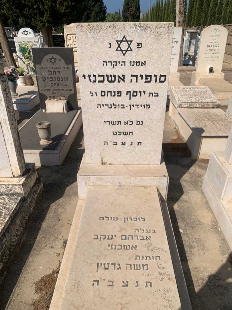 קברו של משה גרטין