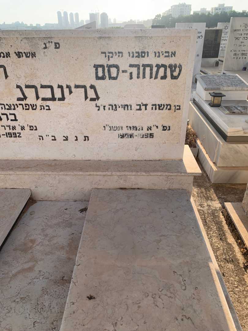 קברו של שמחה-סם גרינברג. תמונה 2