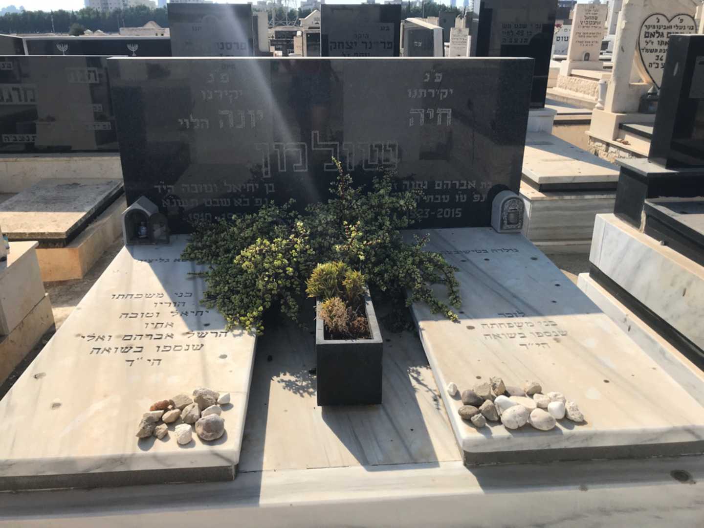 קברו של יונה "הלוי" שולמן. תמונה 1