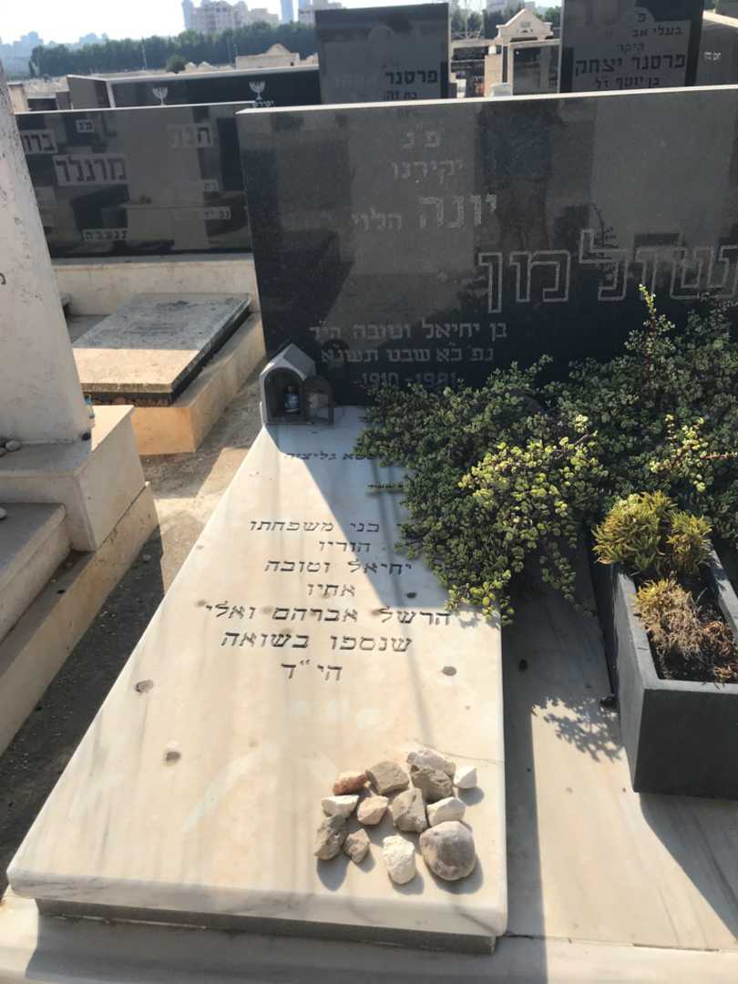 קברו של יונה "הלוי" שולמן. תמונה 2