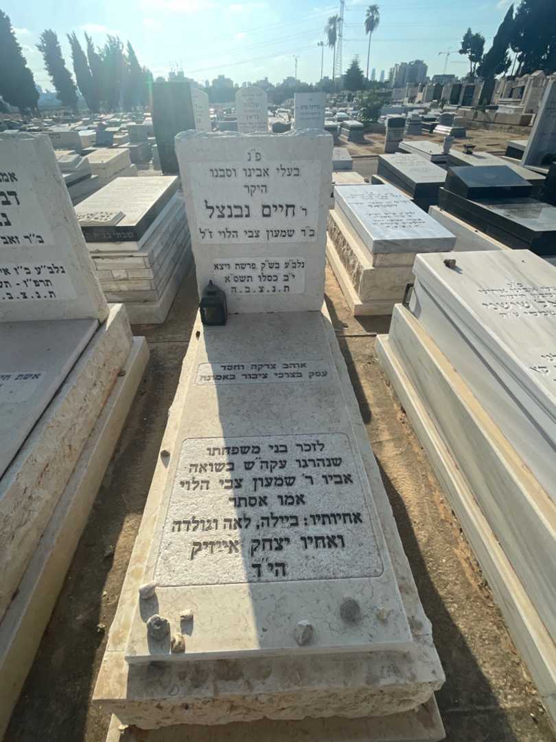 קברו של שמעון צבי הלוי. תמונה 2