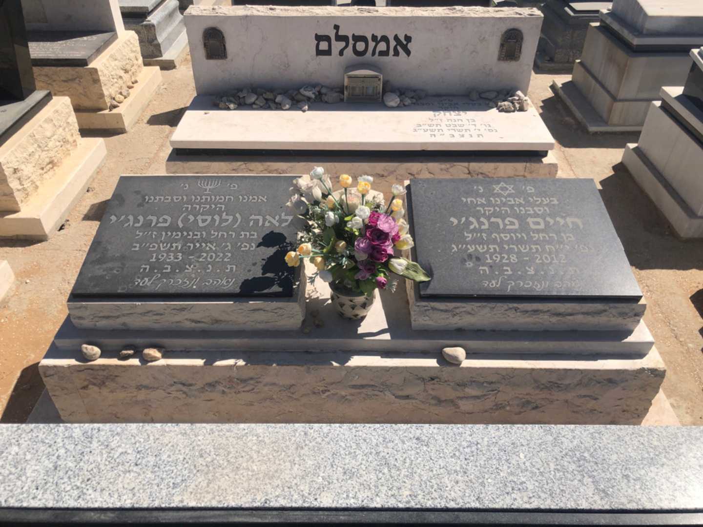 קברו של לאה "לוסי" פרנג׳י. תמונה 2