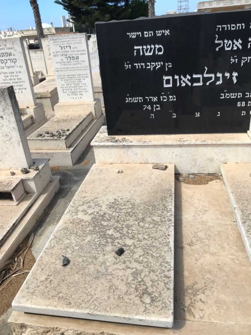 קברו של משה זיגלבאום. תמונה 2