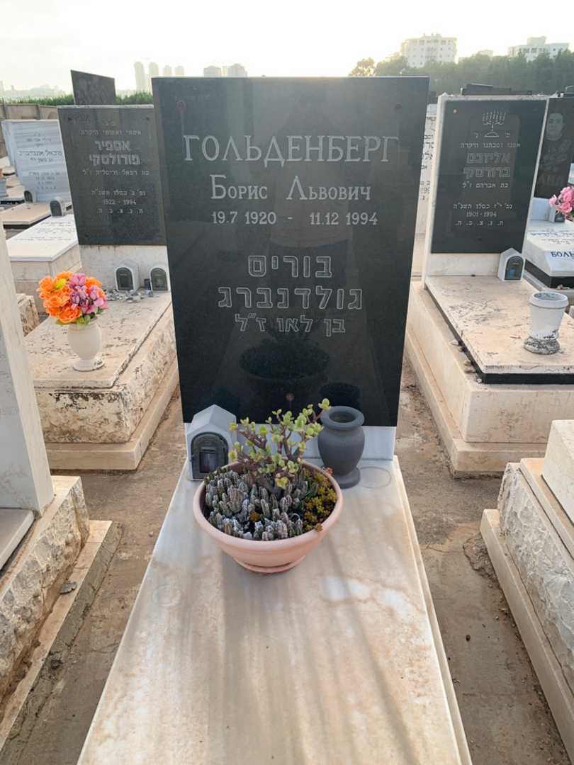 קברו של בוריס גולדנברג