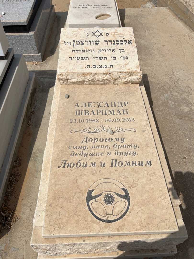 קברו של אלכסנדר שוורצמן