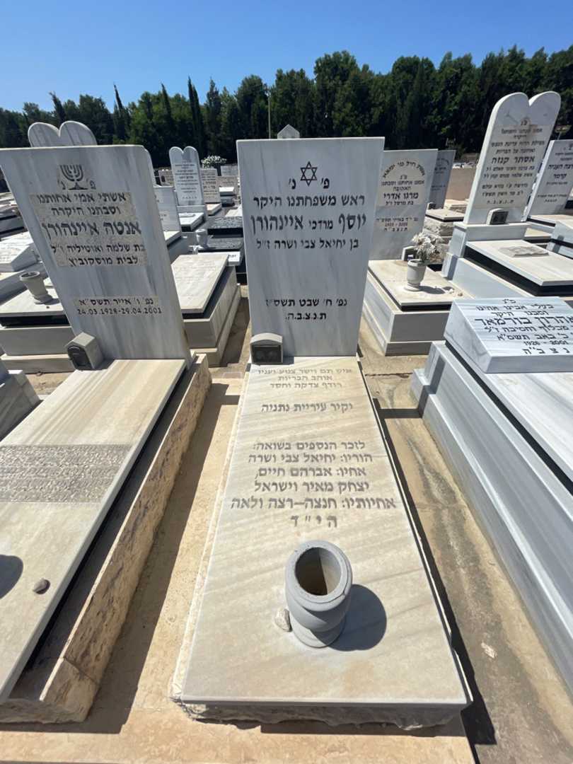 קברו של יוסף "מרדכי" איינהורן. תמונה 2