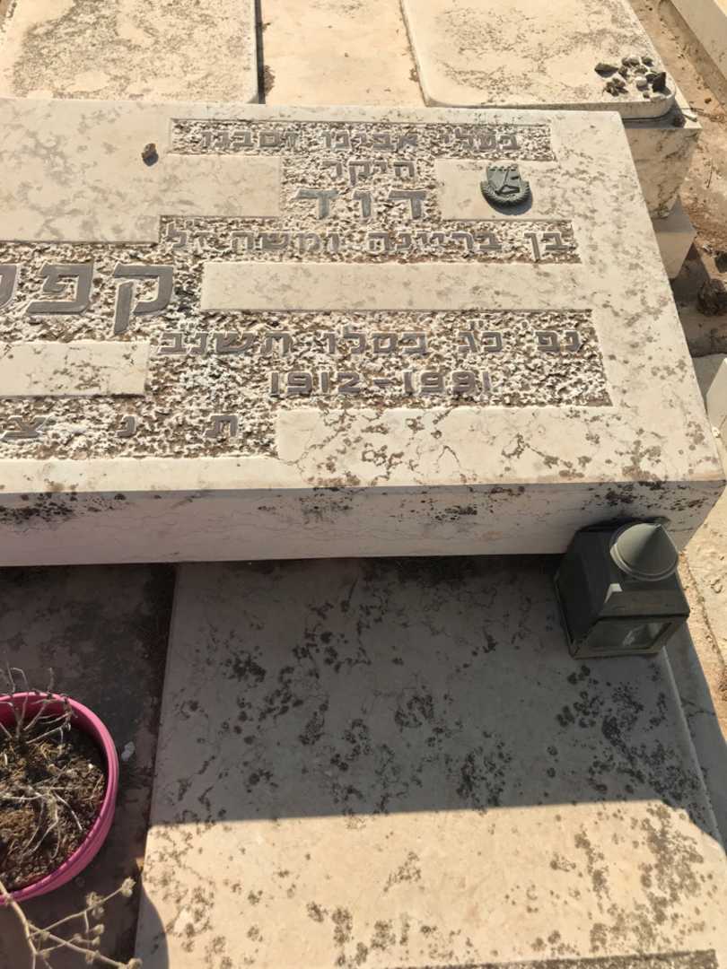 קברו של דוד קפלן. תמונה 3