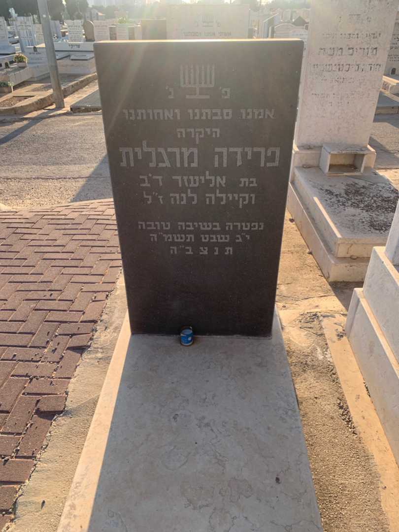 קברו של פרידה מרגלית