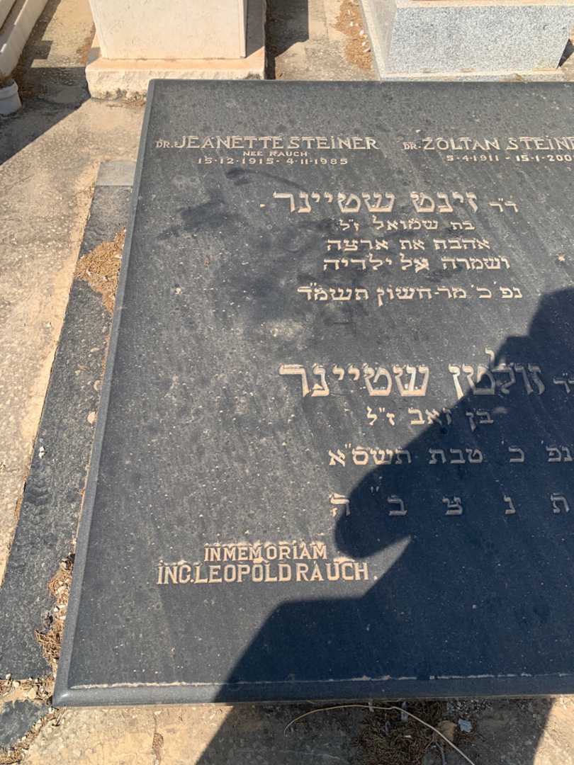 קברו של זינט שטיינר. תמונה 2