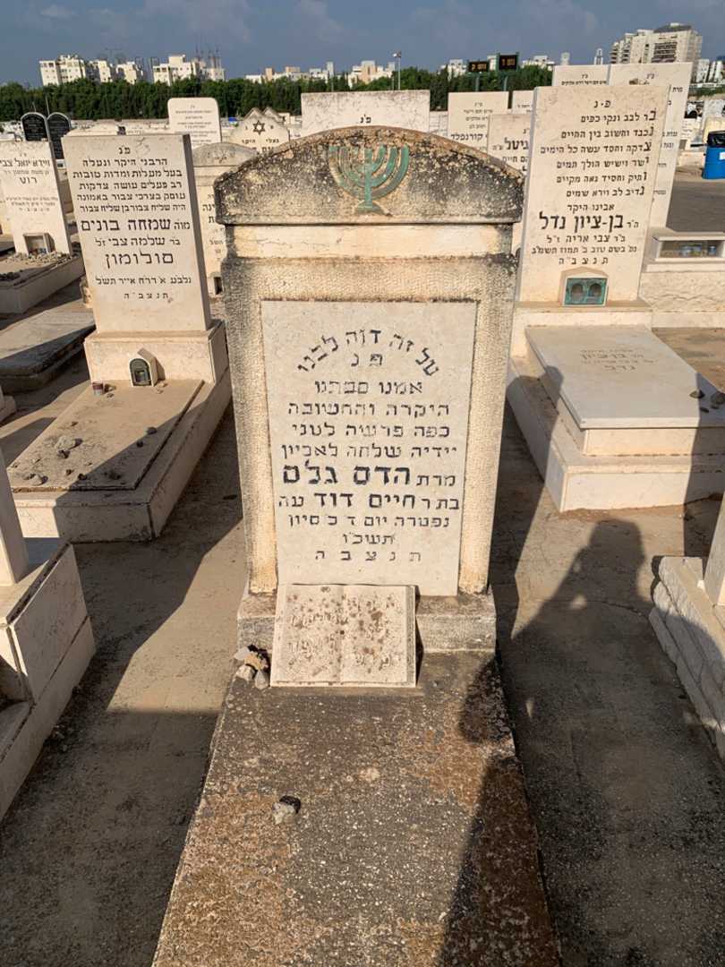 קברו של הדס גלם