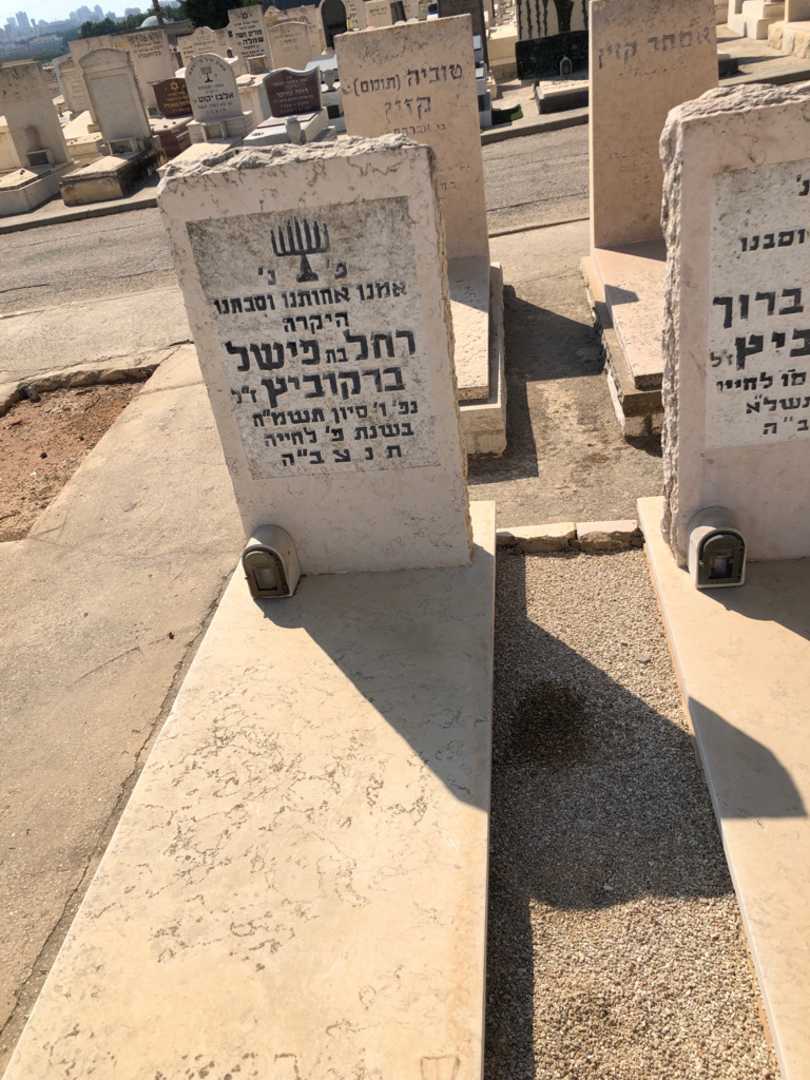 קברו של רחל ברקוביץ. תמונה 1