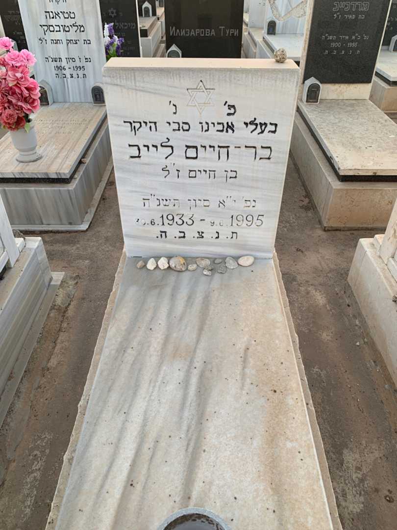 קברו של לייב בר-חיים