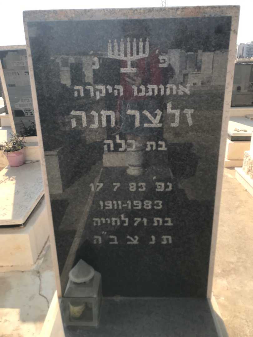 קברו של חנה זלצר. תמונה 2