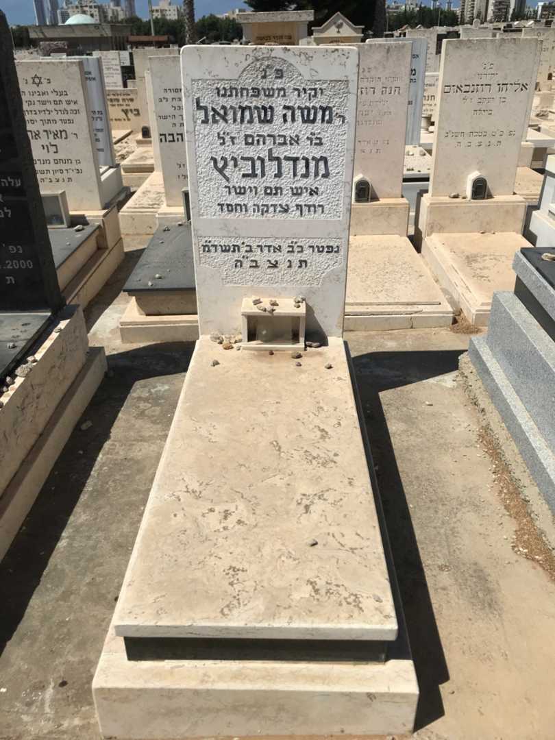 קברו של משה שמואל מנדלוביץ