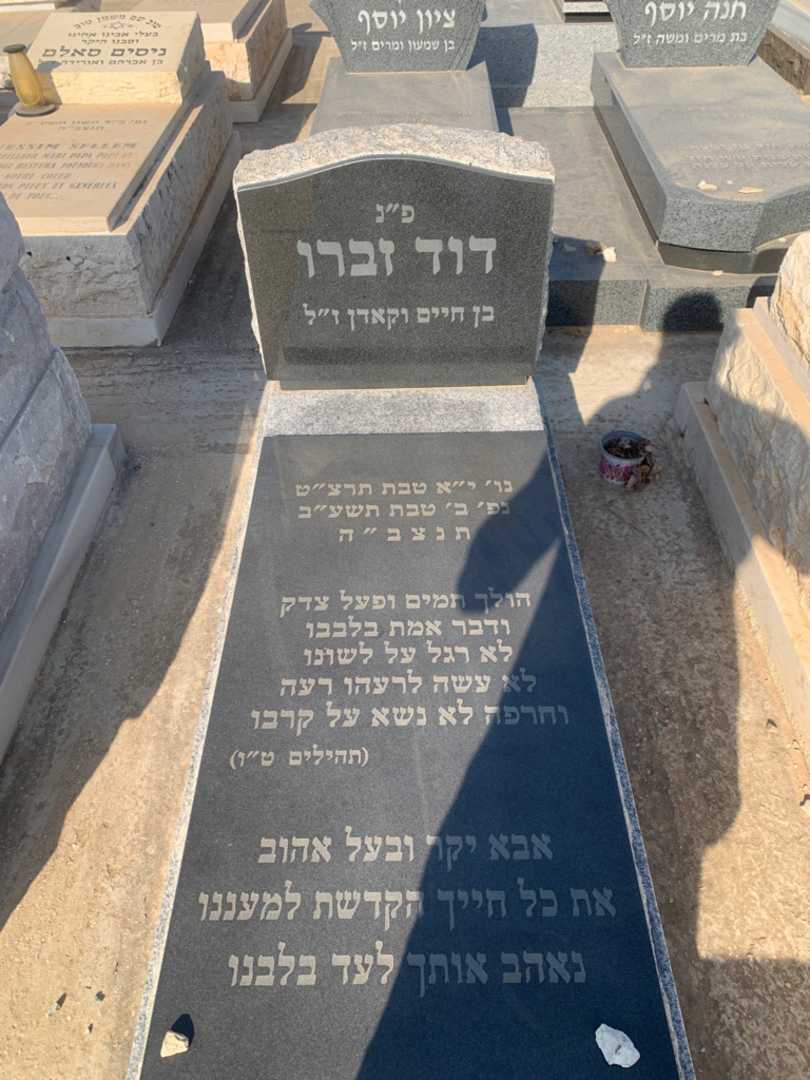 קברו של דוד זברו