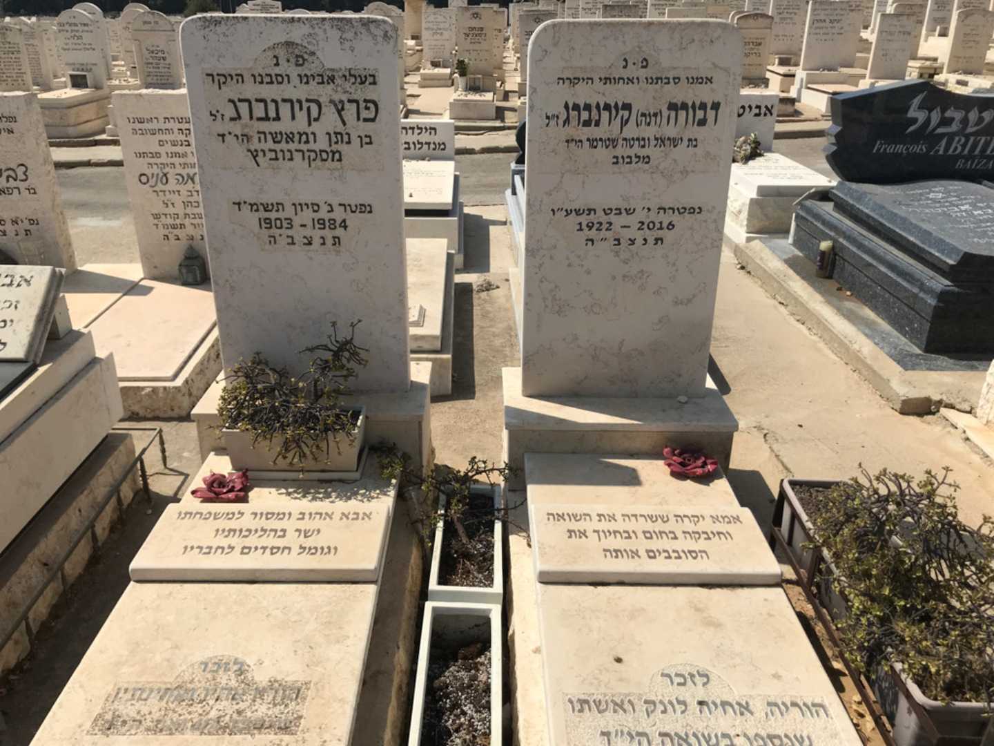 קברו של פרץ קירנברג. תמונה 1