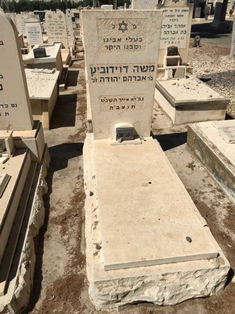 קברו של משה דוידוביץ