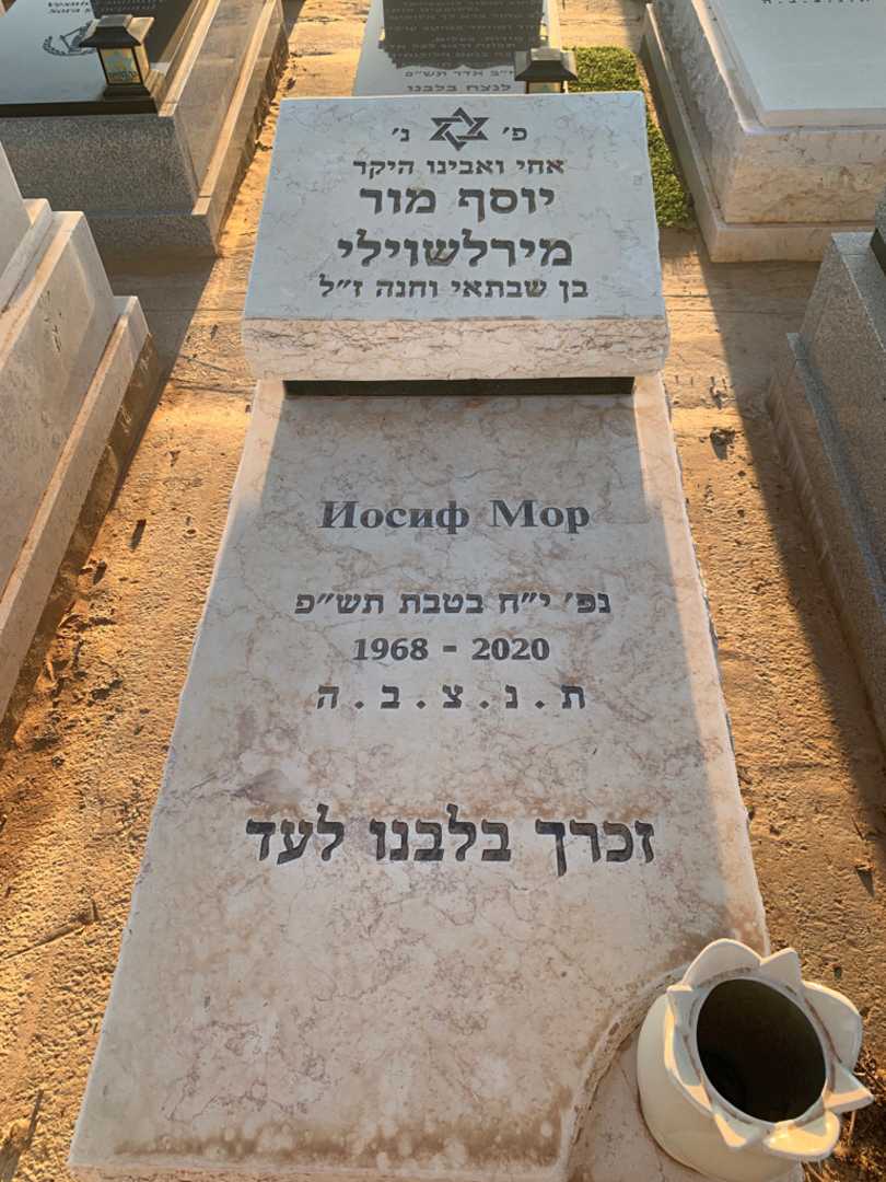 קברו של יוסף מור מירלשוילי